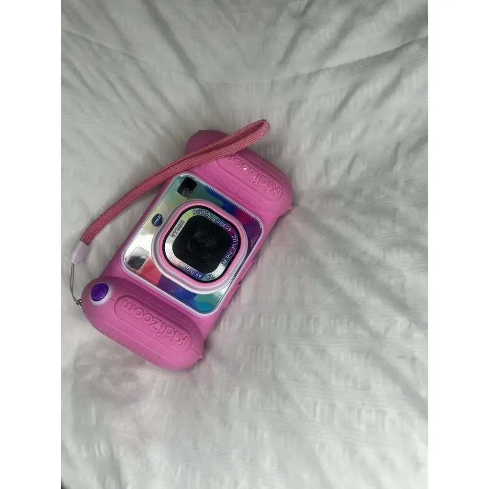 Nice! Camera , Vtech Kidizoom Pix Plus, Pink Version 4x Digital Zoom